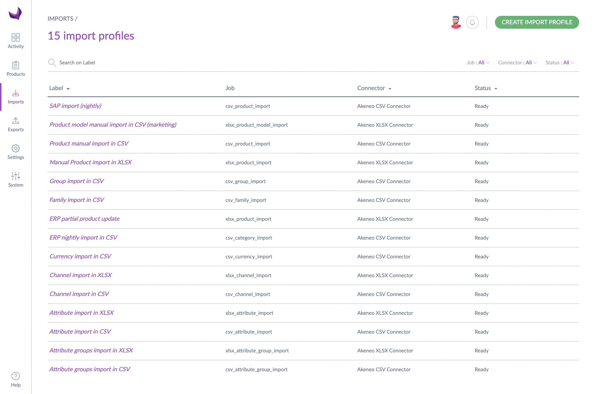 Akeneo easily and seamlessly collecting raw product data from anywhere