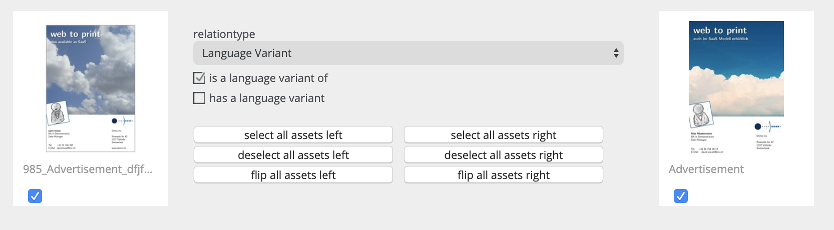 Relation Language Variant