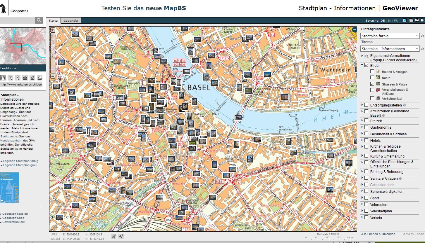 Kanton Basel Stadt Geoviewer